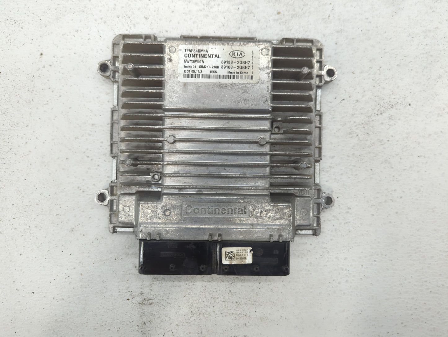 2015 Kia Optima PCM Engine Control Computer ECU ECM PCU OEM P/N:39138-2GBH7 39108-2GBH6, 39138-2GBH6, 36108-2GBH7 Fits OEM U