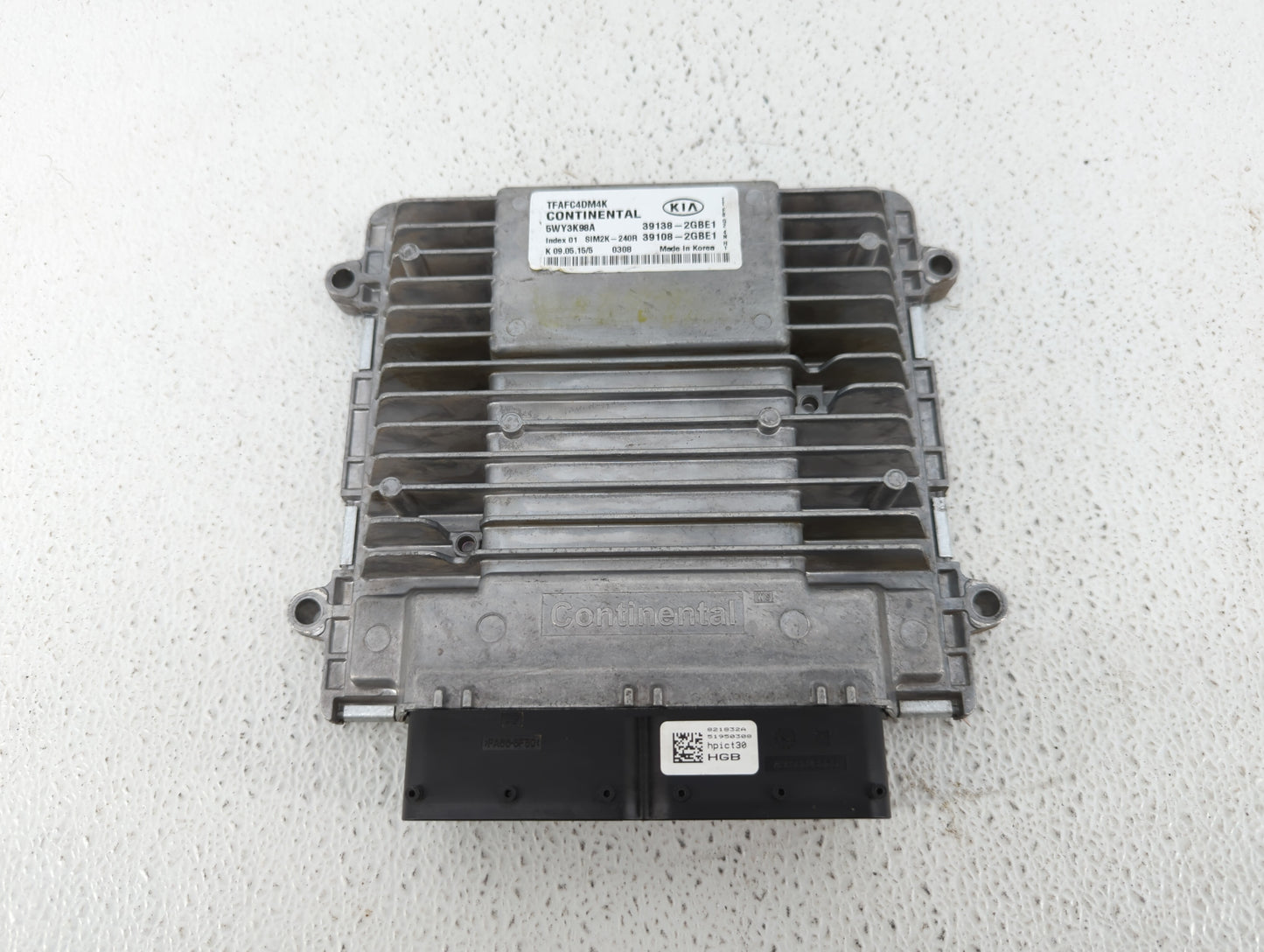 2014-2015 Kia Optima PCM Engine Control Computer ECU ECM PCU OEM P/N:39108-2GBE1 39108-2GBH2, 39138-2GBH2 Fits Fits 2014 201