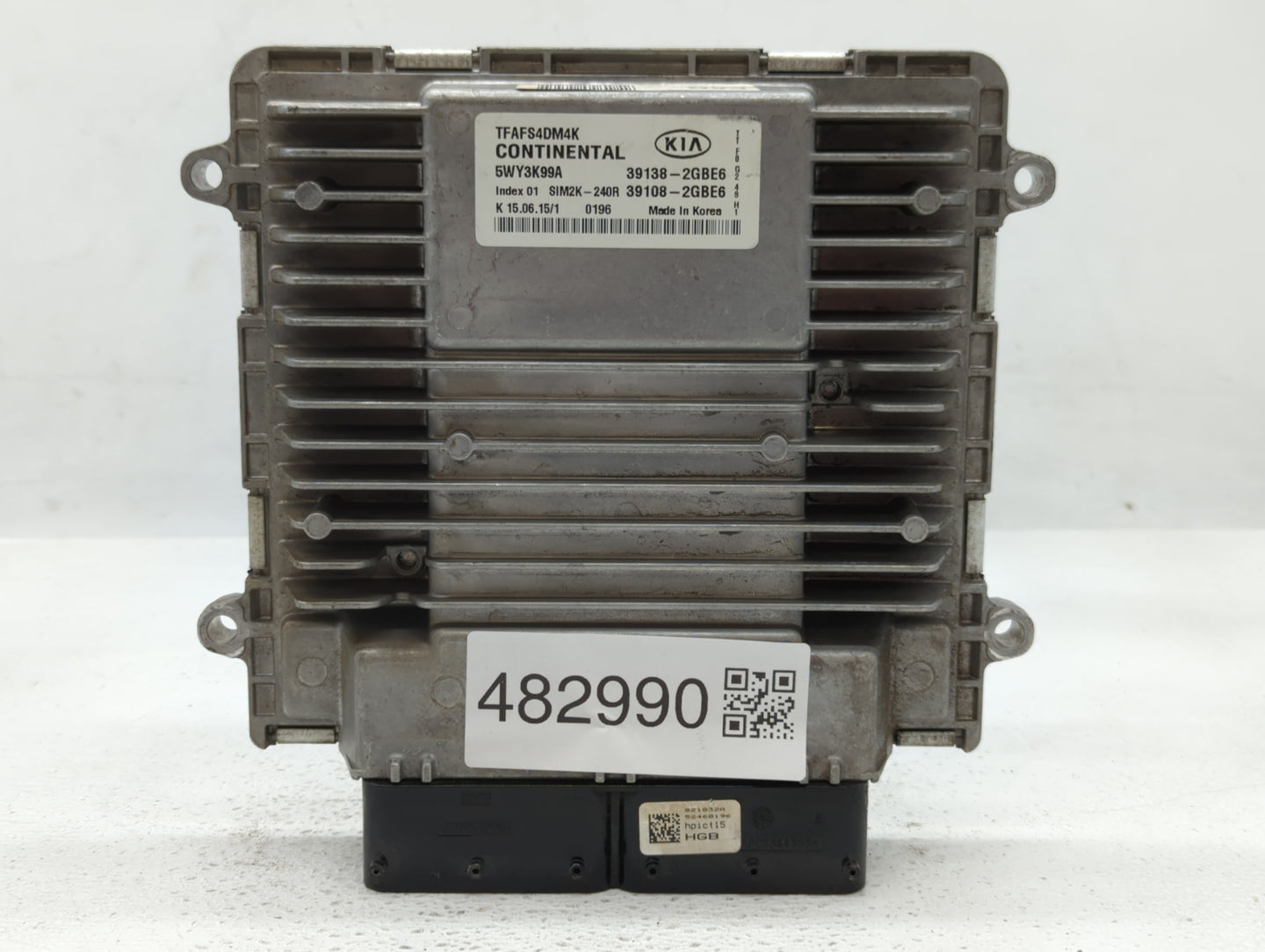 2014-2015 Kia Optima PCM Engine Control Computer ECU ECM PCU OEM P/N:39138-2GBE6 39108-2GBH7, 39138-2GBH7 Fits Fits 2014 201