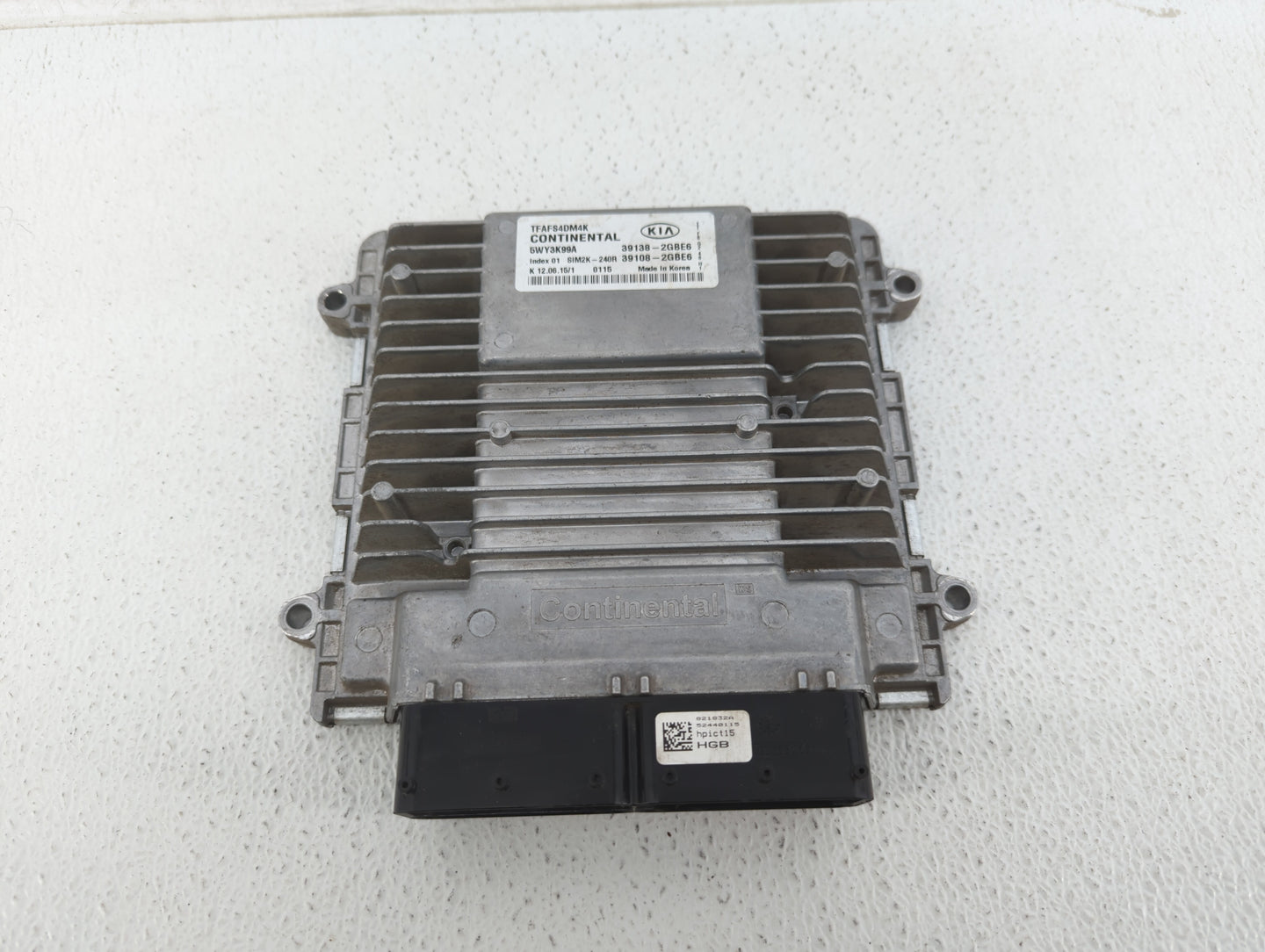 2014-2015 Kia Optima PCM Engine Control Computer ECU ECM PCU OEM P/N:39108-2GBE6 39138-2GBE6, 39108-2GBH7 Fits Fits 2014 201