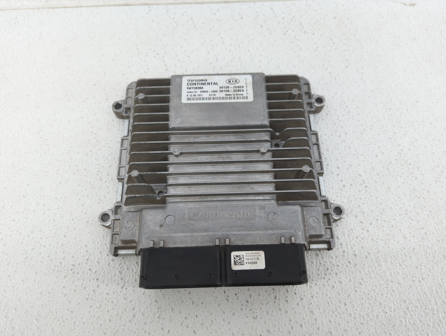 2014-2015 Kia Optima PCM Engine Control Computer ECU ECM PCU OEM P/N:39108-2GBE6 39138-2GBE6, 39108-2GBH7 Fits Fits 2014 201
