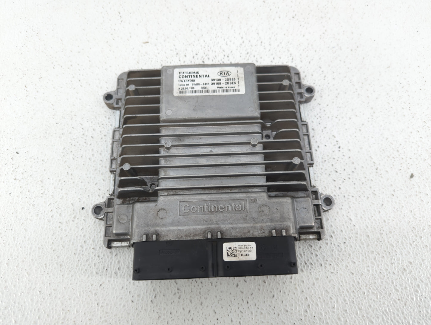 2014-2015 Kia Optima PCM Engine Control Computer ECU ECM PCU OEM P/N:39108-2GBJ6 39138-2GBJ6, 39108-2GBH5 Fits Fits 2014 201
