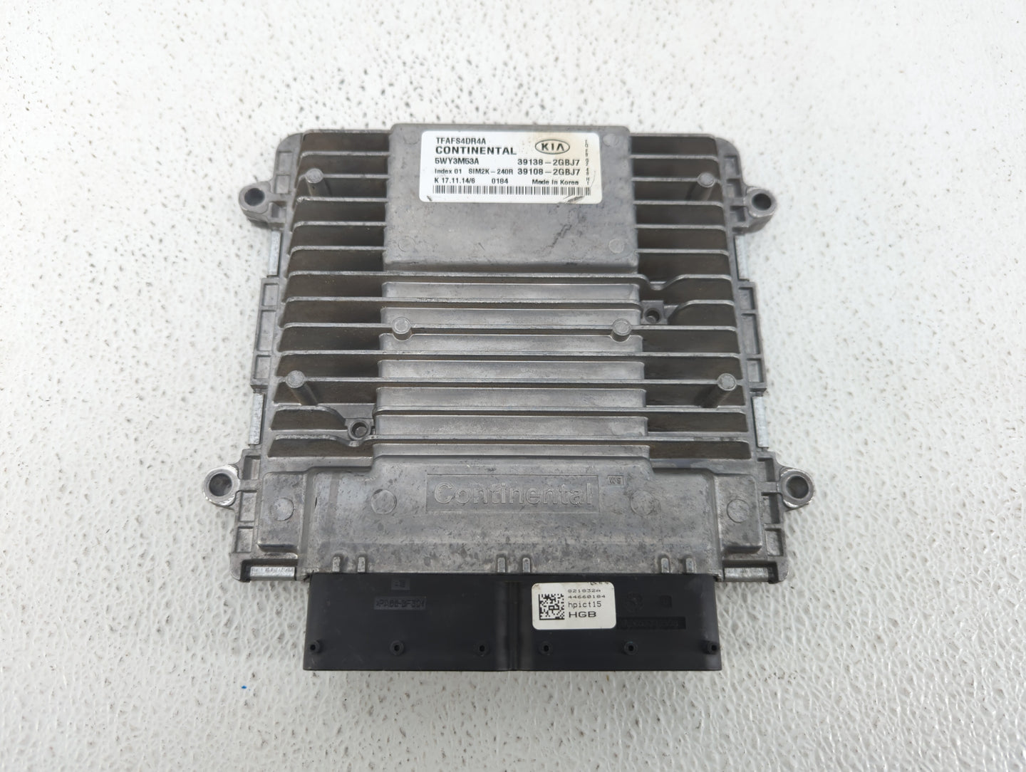 2015 Kia Optima PCM Engine Control Computer ECU ECM PCU OEM P/N:39108-2GBJ7 39138-2GBJ7 Fits OEM Used Auto Parts - Oemusedau