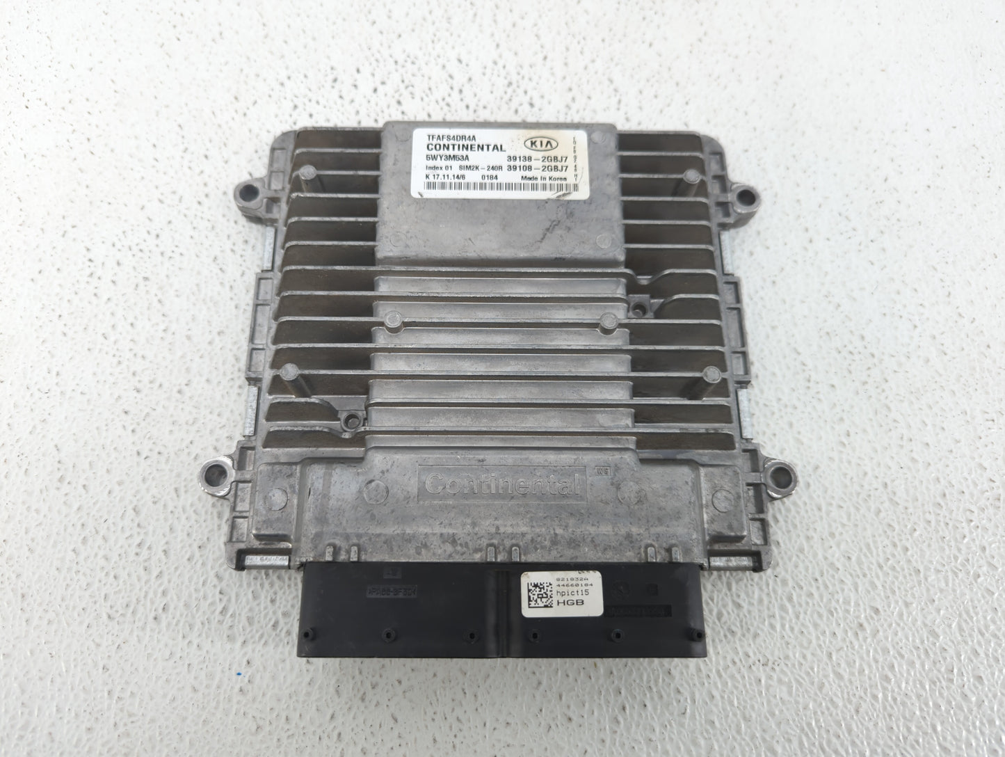 2015 Kia Optima PCM Engine Control Computer ECU ECM PCU OEM P/N:39108-2GBJ7 39138-2GBJ7 Fits OEM Used Auto Parts - Oemusedau