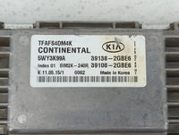 2014-2015 Kia Optima PCM Engine Control Computer ECU ECM PCU OEM P/N:39108-2GBJ6 39138-2GBJ6, 39108-2GBH5 Fits Fits 2014 201