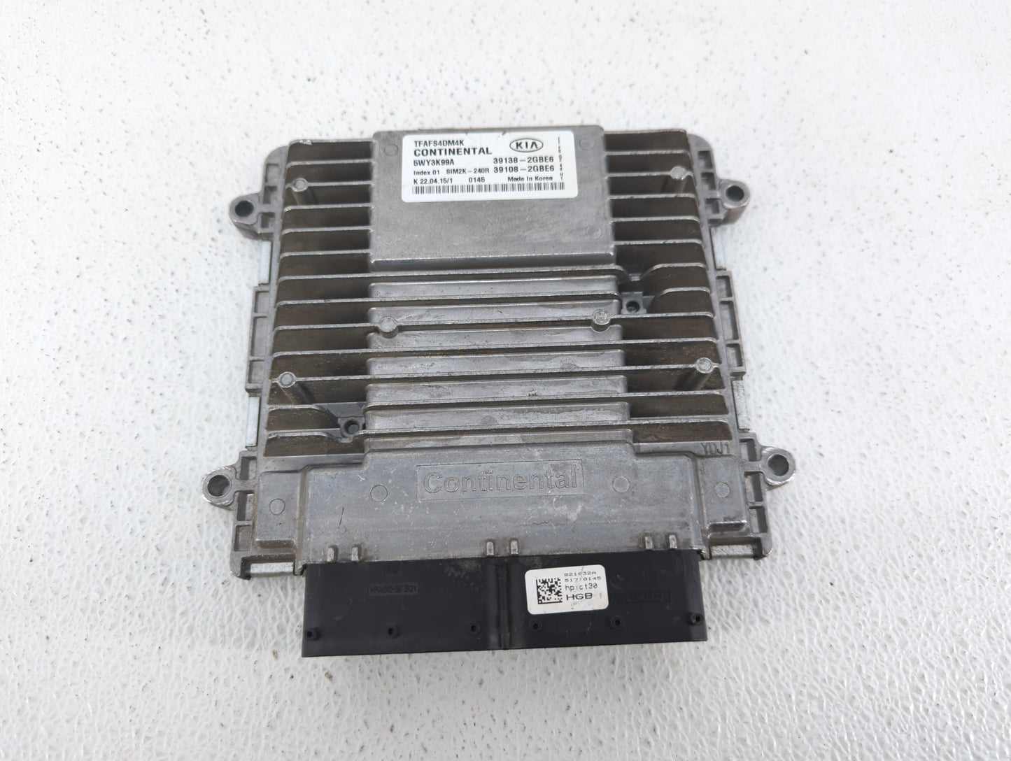 2014-2015 Kia Optima PCM Engine Control Computer ECU ECM PCU OEM P/N:39108-2GBJ6 39138-2GBJ6, 39108-2GBH5 Fits Fits 2014 201