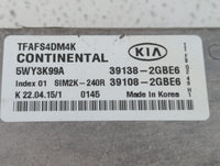 2014-2015 Kia Optima PCM Engine Control Computer ECU ECM PCU OEM P/N:39108-2GBJ6 39138-2GBJ6, 39108-2GBH5 Fits Fits 2014 201