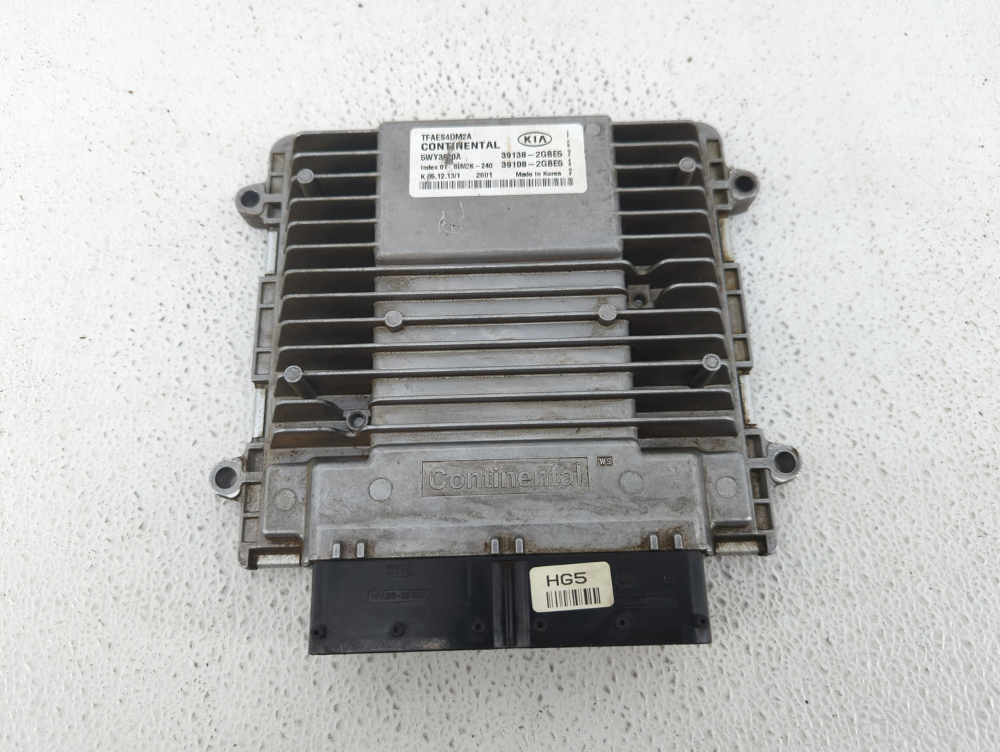 2014-2015 Kia Optima PCM Engine Control Computer ECU ECM PCU OEM P/N:39108-2GBE5 39138-2GBE5, 39108-2GBE6 Fits Fits 2014 201