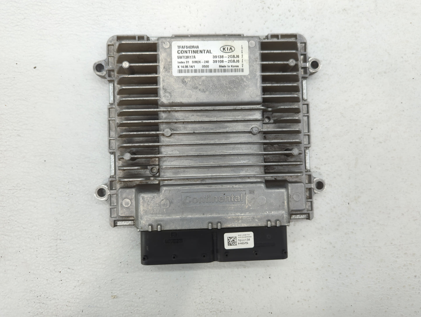 2014-2015 Kia Optima PCM Engine Control Computer ECU ECM PCU OEM P/N:39108-2GBJ6 39138-2GBJ6, 39108-2GBE6 Fits Fits 2014 201