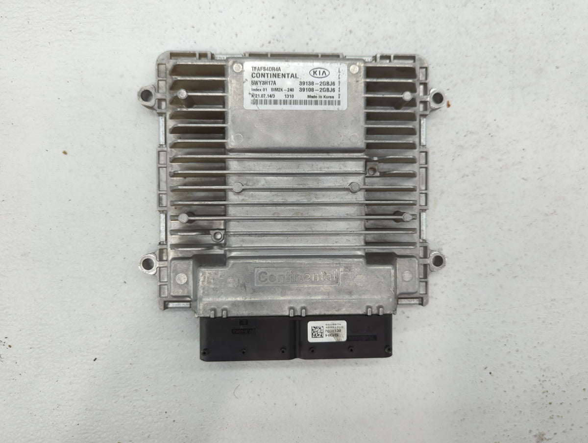 2014-2015 Kia Optima PCM Engine Control Computer ECU ECM PCU OEM P/N:39108-2GBJ6 39138-2GBJ6, 39108-2GBE6 Fits 2014 2015 OEM