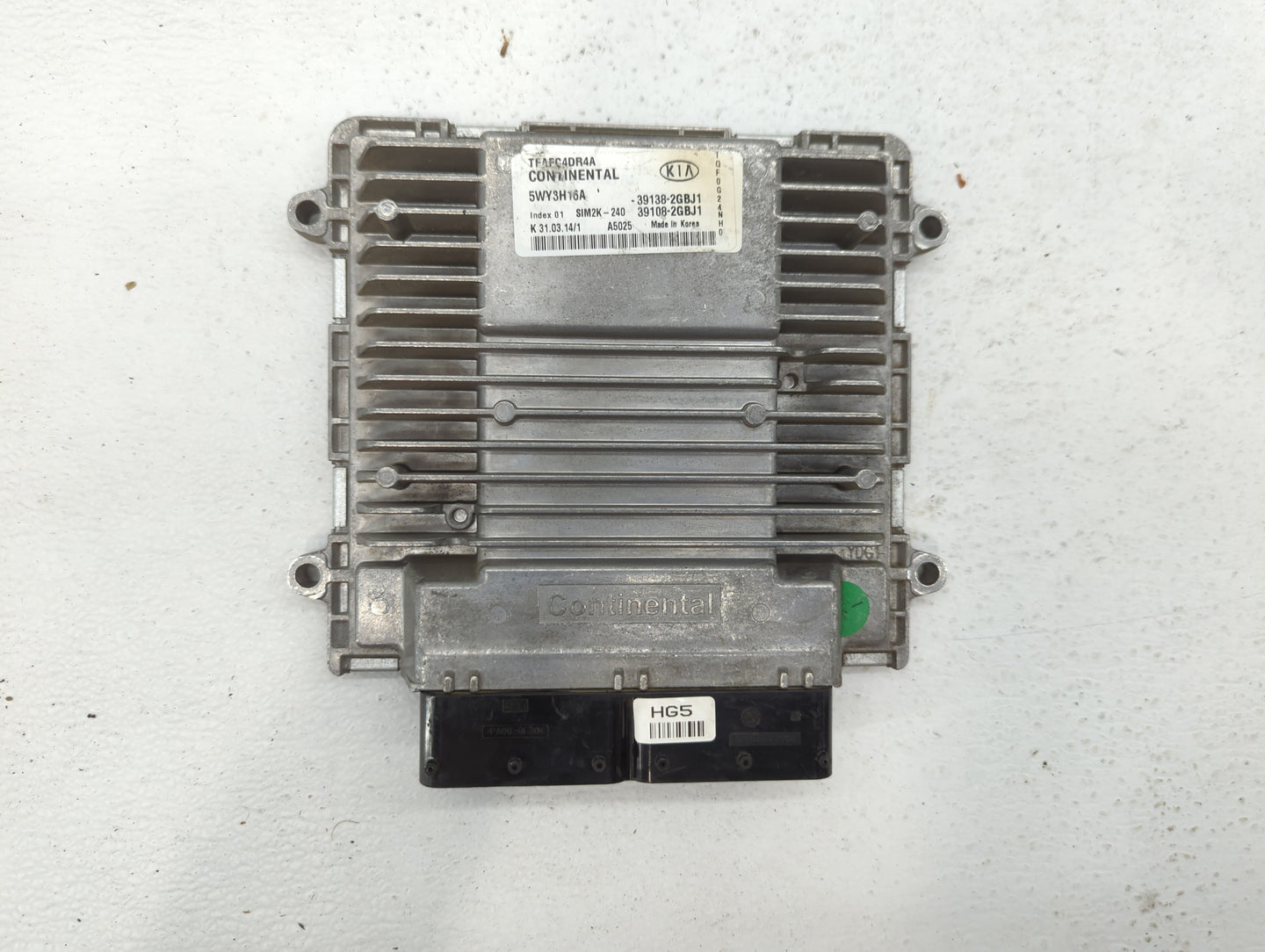2015 Kia Optima PCM Engine Control Computer ECU ECM PCU OEM P/N:39108-2GBJ1 39138-2GBJ1, 39108-2GBJ2, 39138-2GBJ2 Fits OEM U