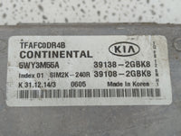 2015 Kia Optima PCM Engine Control Computer ECU ECM PCU OEM P/N:39138-2GBK8 39108-2GBK8 Fits OEM Used Auto Parts - Oemusedau