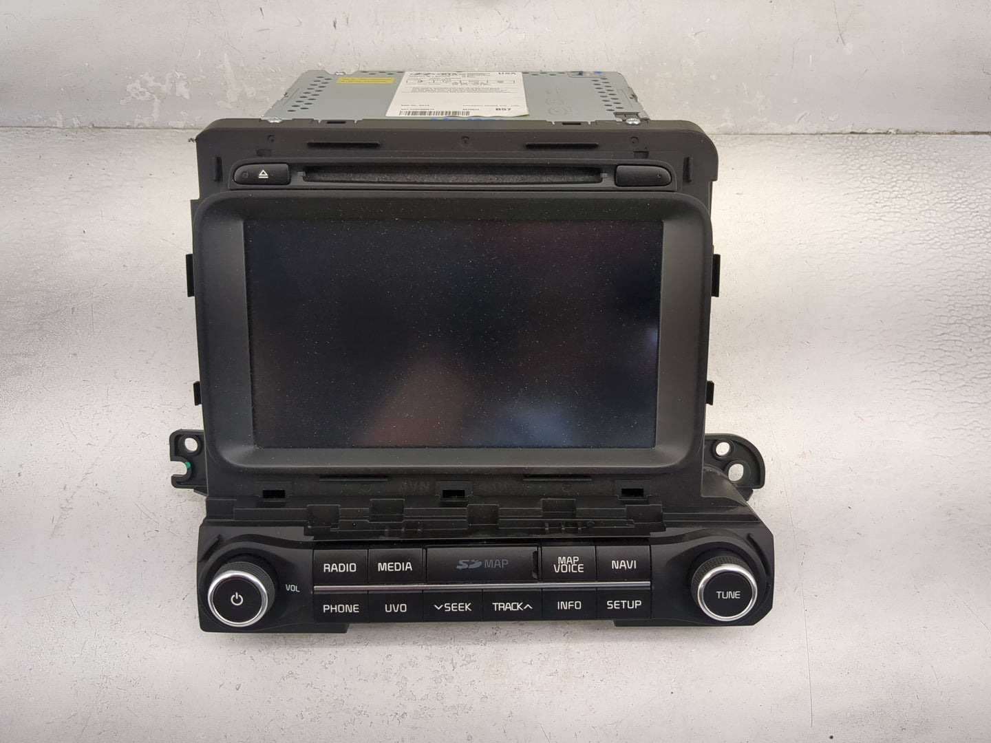 2014-2016 Kia Optima Radio AM FM Cd Player Receiver Replacement P/N:96560-4U850CA AV231TBAN Fits Fits 2014 2015 2016 OEM Use