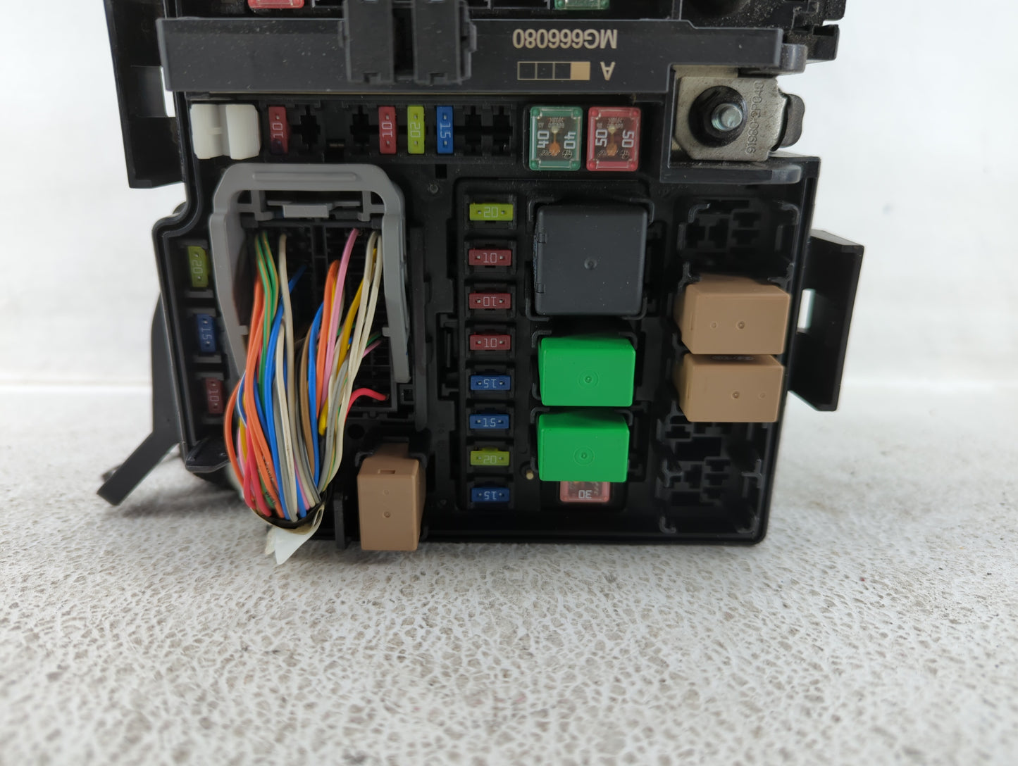 2014-2015 Kia Optima Fusebox Fuse Box Panel Relay Module P/N:91259-2T010 91955-2T730 Fits Fits 2014 2015 OEM Used Auto Parts