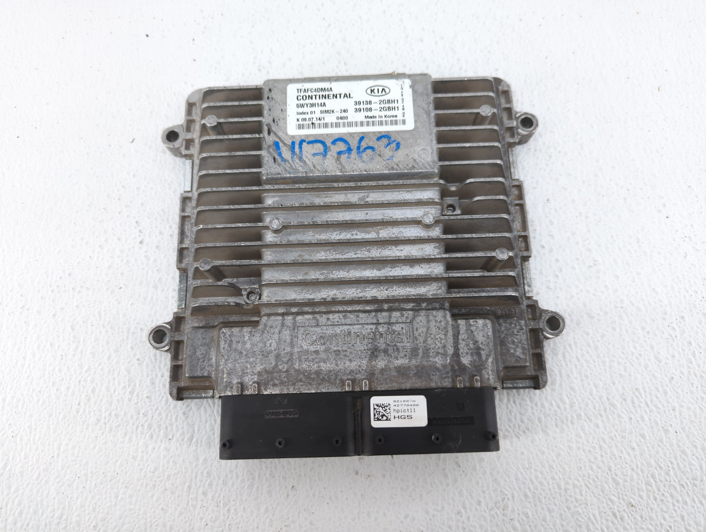 2014-2015 Kia Optima PCM Engine Control Computer ECU ECM PCU OEM P/N:39108-2GBH1 39138-2GBH1 Fits Fits 2014 2015 OEM Used Au