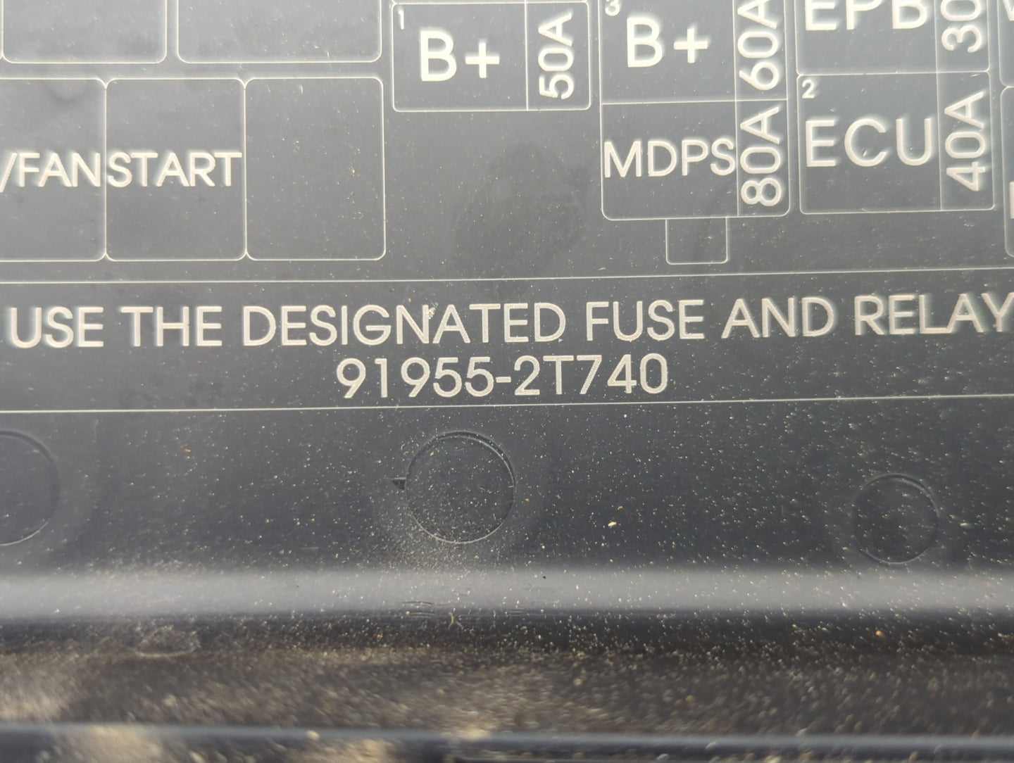 2014-2015 Kia Optima Fusebox Fuse Box Panel Relay Module P/N:91955-2T740 91955-2T730, 912504C860 Fits Fits 2014 2015 OEM Use