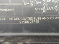 2014-2015 Kia Optima Fusebox Fuse Box Panel Relay Module P/N:91955-2T740 91955-2T730, 912504C860 Fits Fits 2014 2015 OEM Use