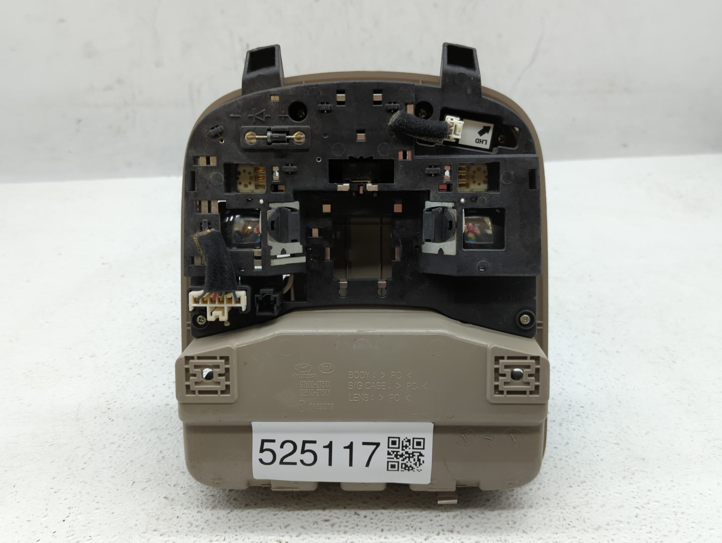 2015 Kia Optima Overhead Roof Console - Oemusedautoparts1.com