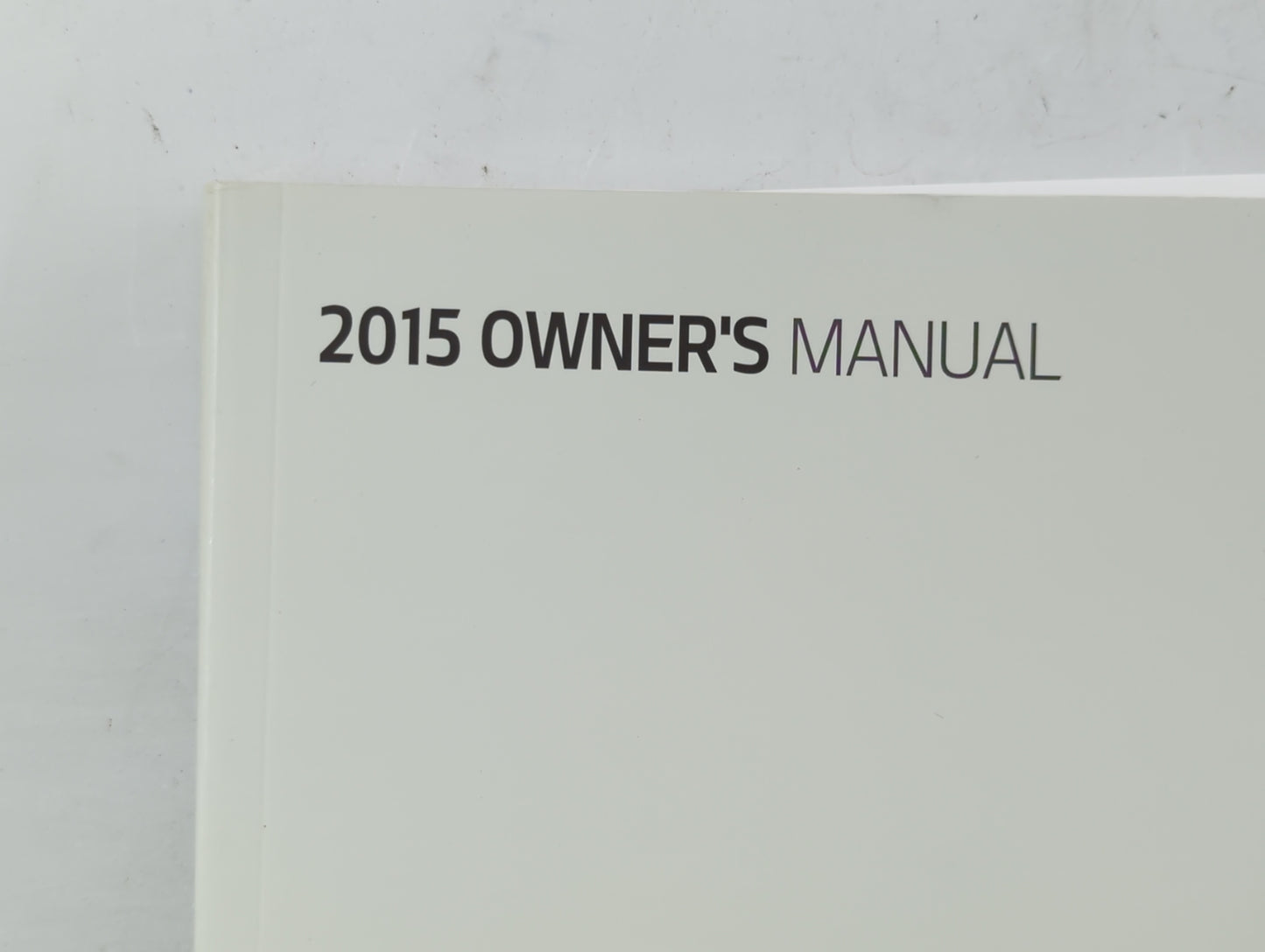 2015 Kia Optima Owners Manual Book Guide OEM Used Auto Parts - Oemusedautoparts1.com