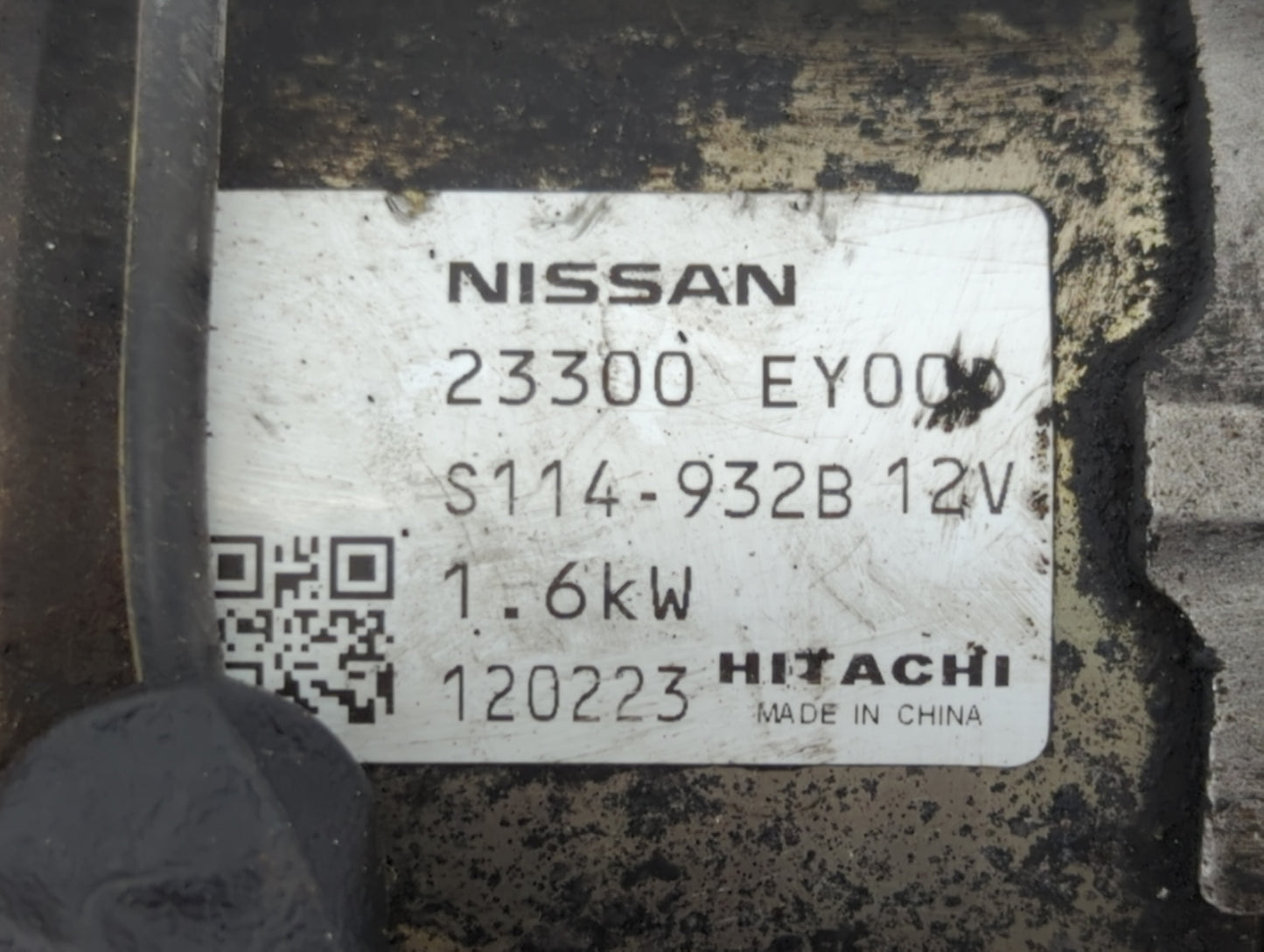 2012-2014 Kia Optima Car Starter Motor Solenoid OEM P/N:23300 EY00D Fits Fits 2008 2009 2010 2011 2012 2013 2014 OEM Used Au