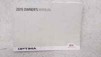 2015 Kia Optima Owners Manual Book Guide OEM Used Auto Parts - Oemusedautoparts1.com