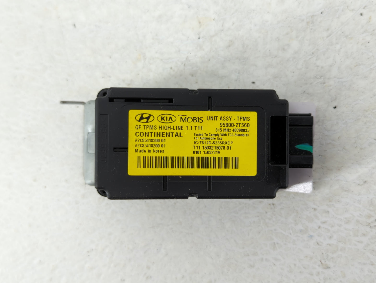 2014-2015 Kia Optima Chassis Control Module Ccm Bcm Body Control - Oemusedautoparts1.com