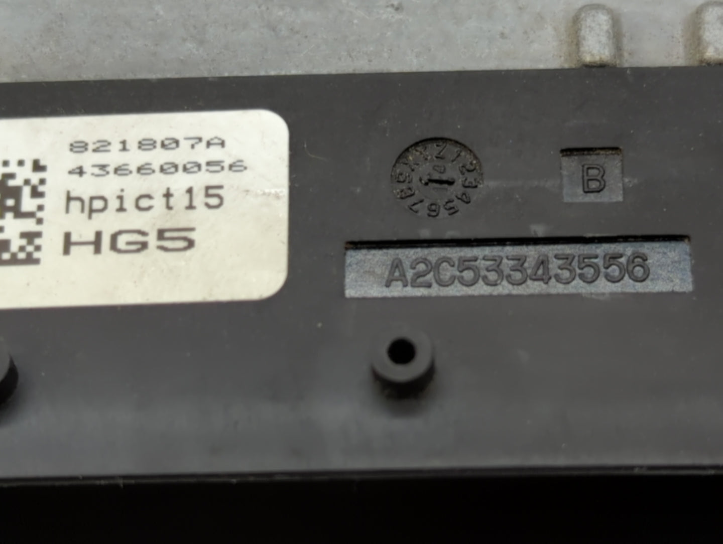 2015 Kia Optima PCM Engine Control Computer ECU ECM PCU OEM P/N:39138-2GBJ7 Fits OEM Used Auto Parts - Oemusedautoparts1.com