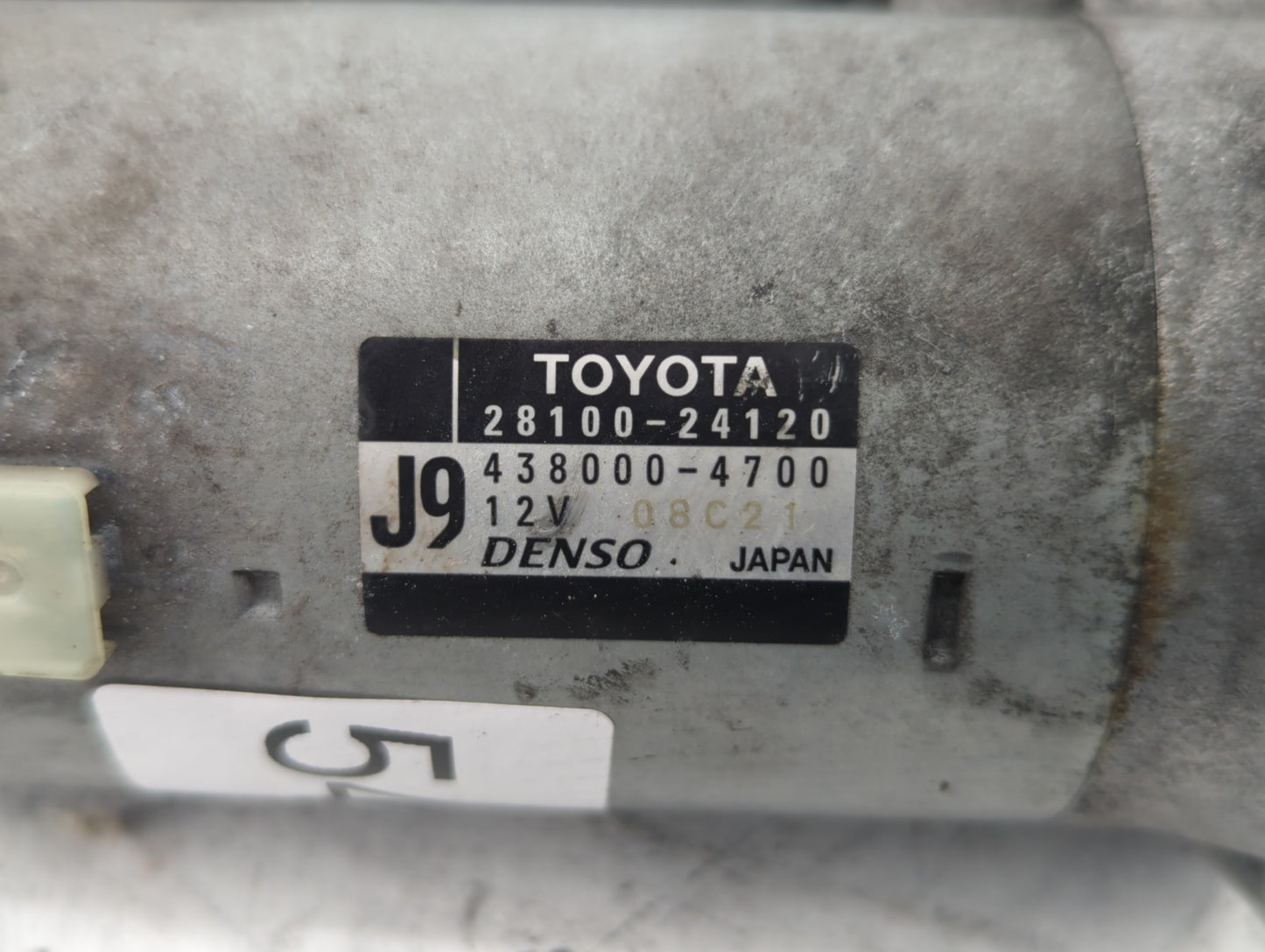 2012-2014 Kia Optima Car Starter Motor Solenoid OEM P/N:28100-24120 Fits Fits 2008 2009 2010 2011 2012 2013 2014 OEM Used Au