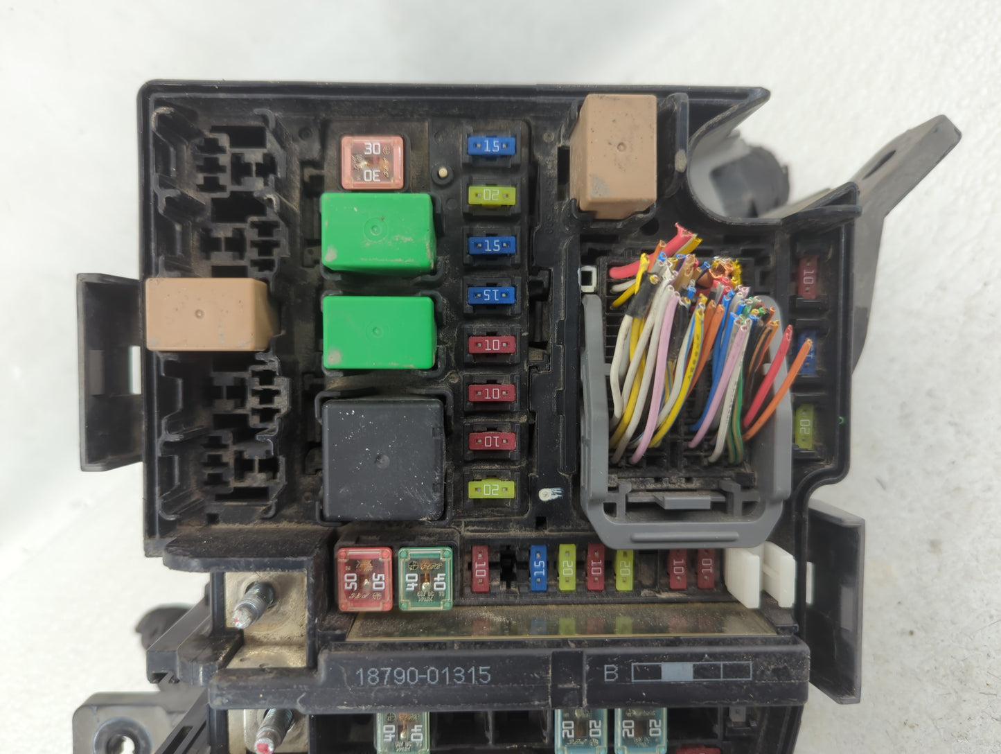 2014-2015 Kia Optima Fusebox Fuse Box Panel Relay Module P/N:18790-01315 912544U411 Fits Fits 2014 2015 OEM Used Auto Parts 