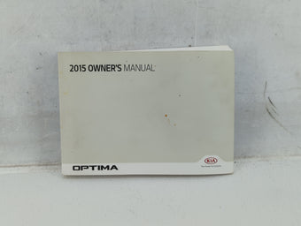 compare product 2015 Kia Optima Owners Manual Book Guide OEM Used Auto Parts