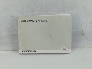 2015 Kia Optima Owners Manual Book Guide OEM Used Auto Parts - Oemusedautoparts1.com
