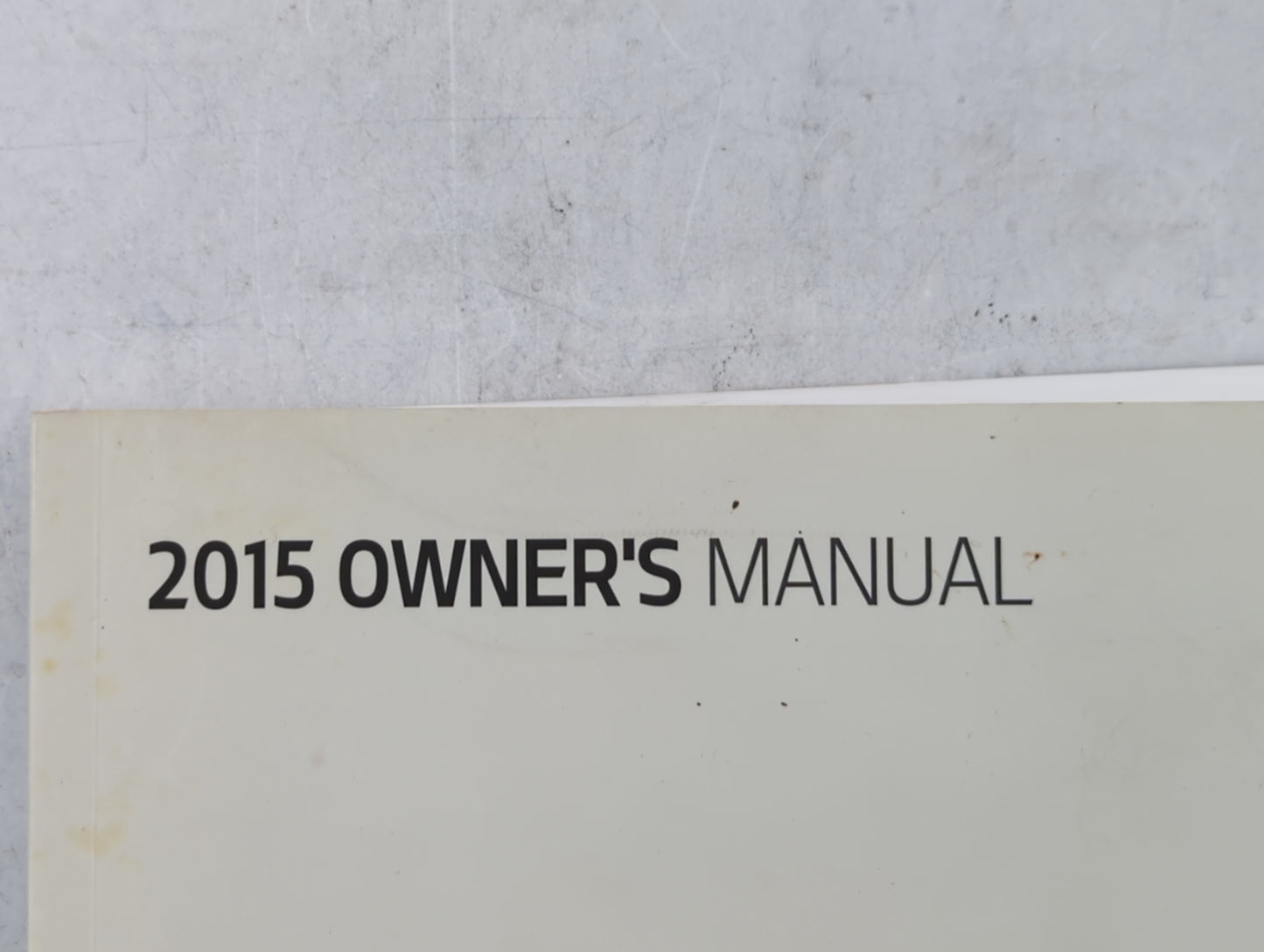 2015 Kia Optima Owners Manual Book Guide OEM Used Auto Parts - Oemusedautoparts1.com