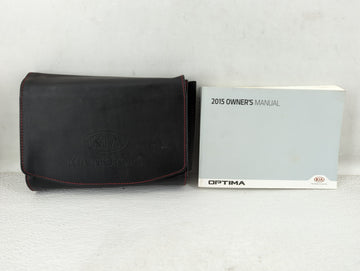 2015 Kia Optima Owners Manual Book Guide P/N:F4C0-EU4NF OEM Used Auto Parts - Oemusedautoparts1.com