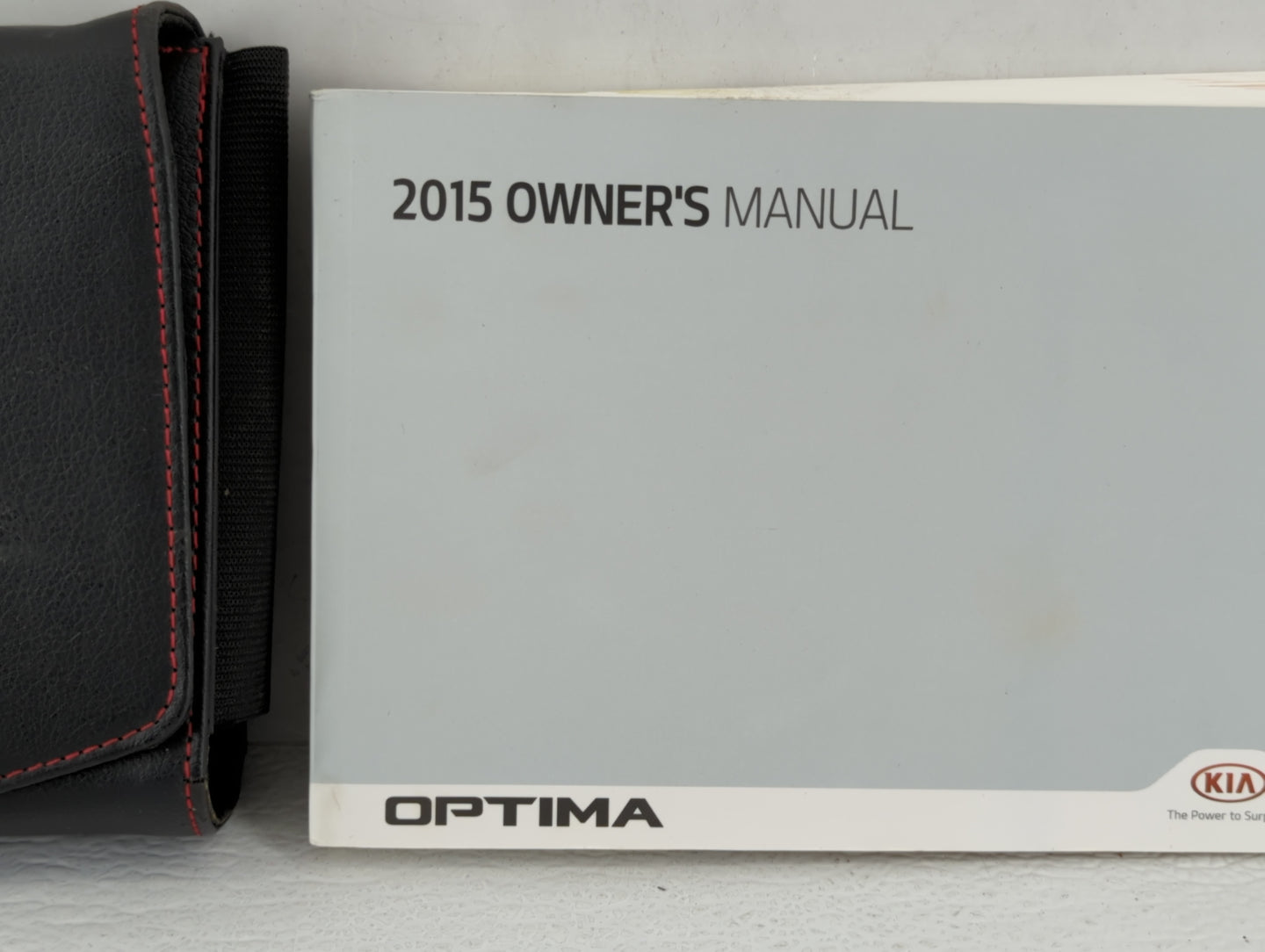 2015 Kia Optima Owners Manual Book Guide P/N:F4C0-EU4NF OEM Used Auto Parts - Oemusedautoparts1.com