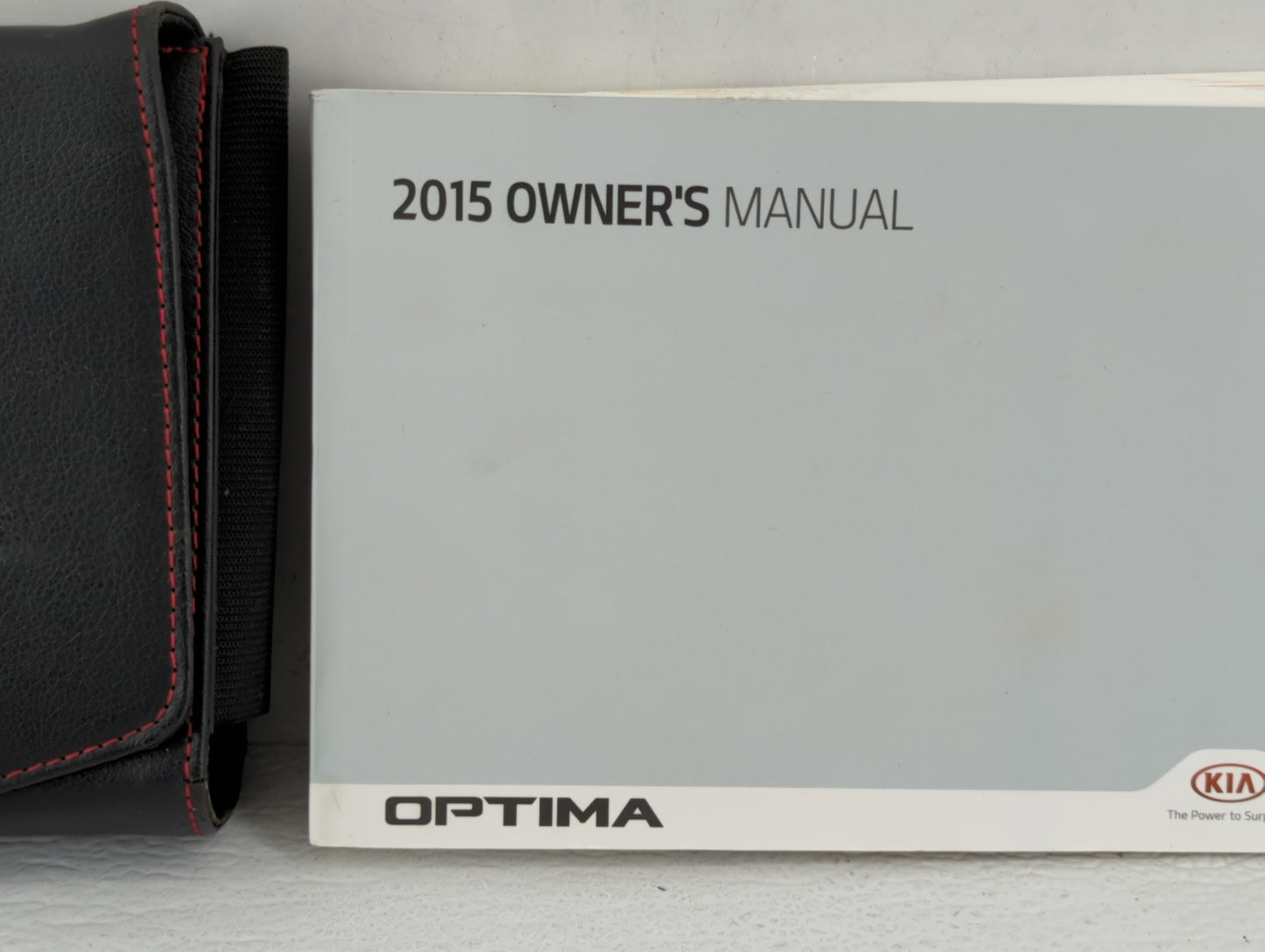 2015 Kia Optima Owners Manual Book Guide P/N:F4C0-EU4NF OEM Used Auto Parts - Oemusedautoparts1.com