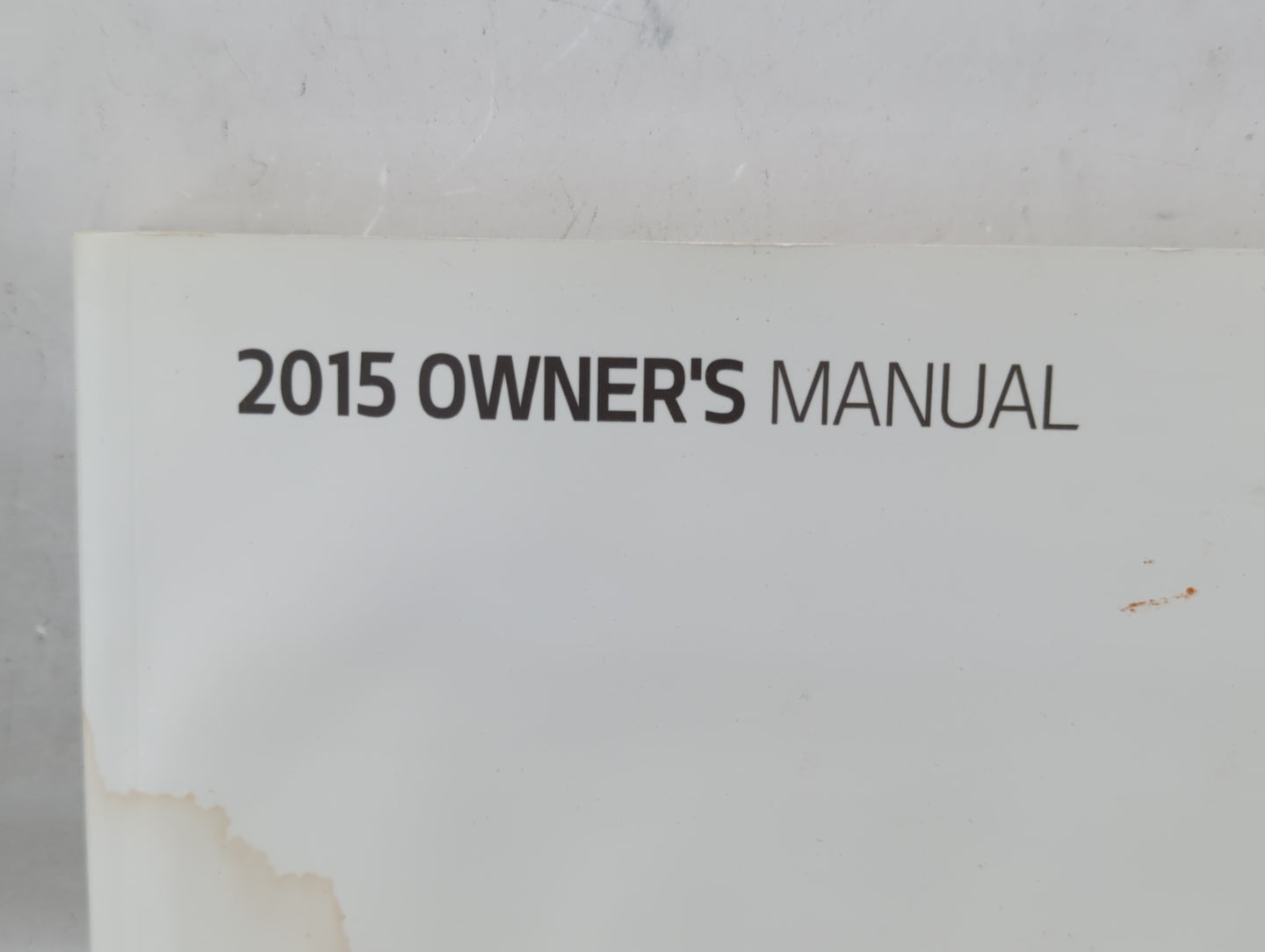 2015 Kia Optima Owners Manual Book Guide OEM Used Auto Parts - Oemusedautoparts1.com