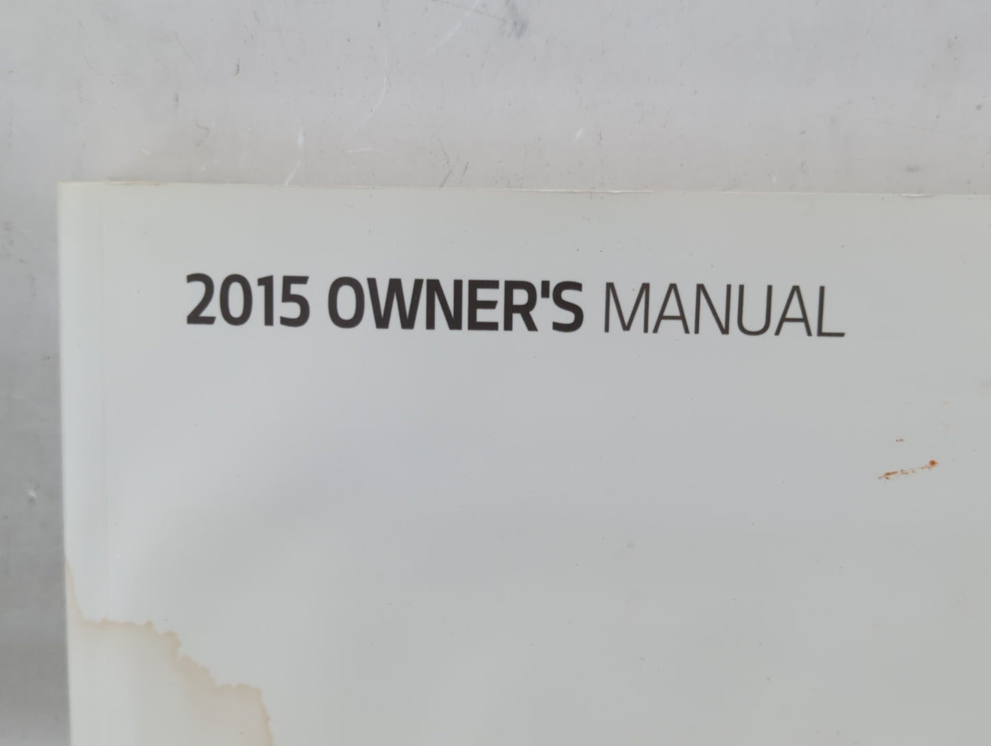 2015 Kia Optima Owners Manual Book Guide OEM Used Auto Parts - Oemusedautoparts1.com