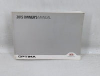 2015 Kia Optima Owners Manual Book Guide P/N:F4C0-EU53H OEM Used Auto Parts - Oemusedautoparts1.com