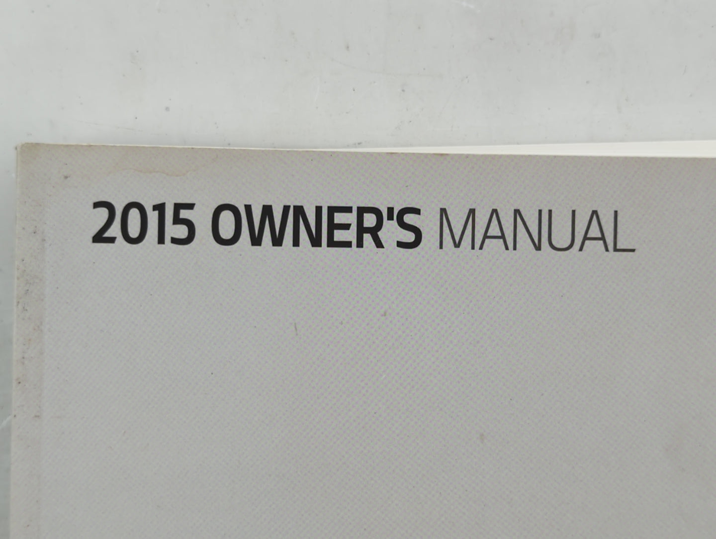 2015 Kia Optima Owners Manual Book Guide P/N:F4C0-EU53H OEM Used Auto Parts - Oemusedautoparts1.com
