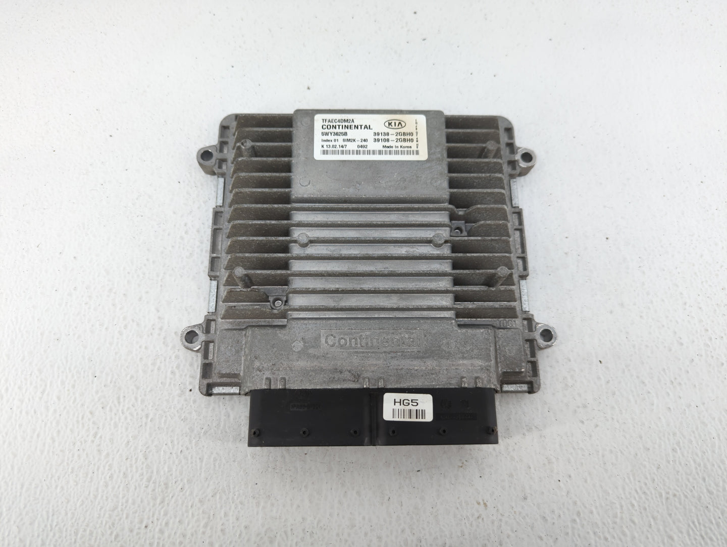 2014-2015 Kia Optima PCM Engine Control Computer ECU ECM PCU OEM P/N:39108-2GBH0 39138-2GBH0, 39108-2GBH1 Fits Fits 2014 201