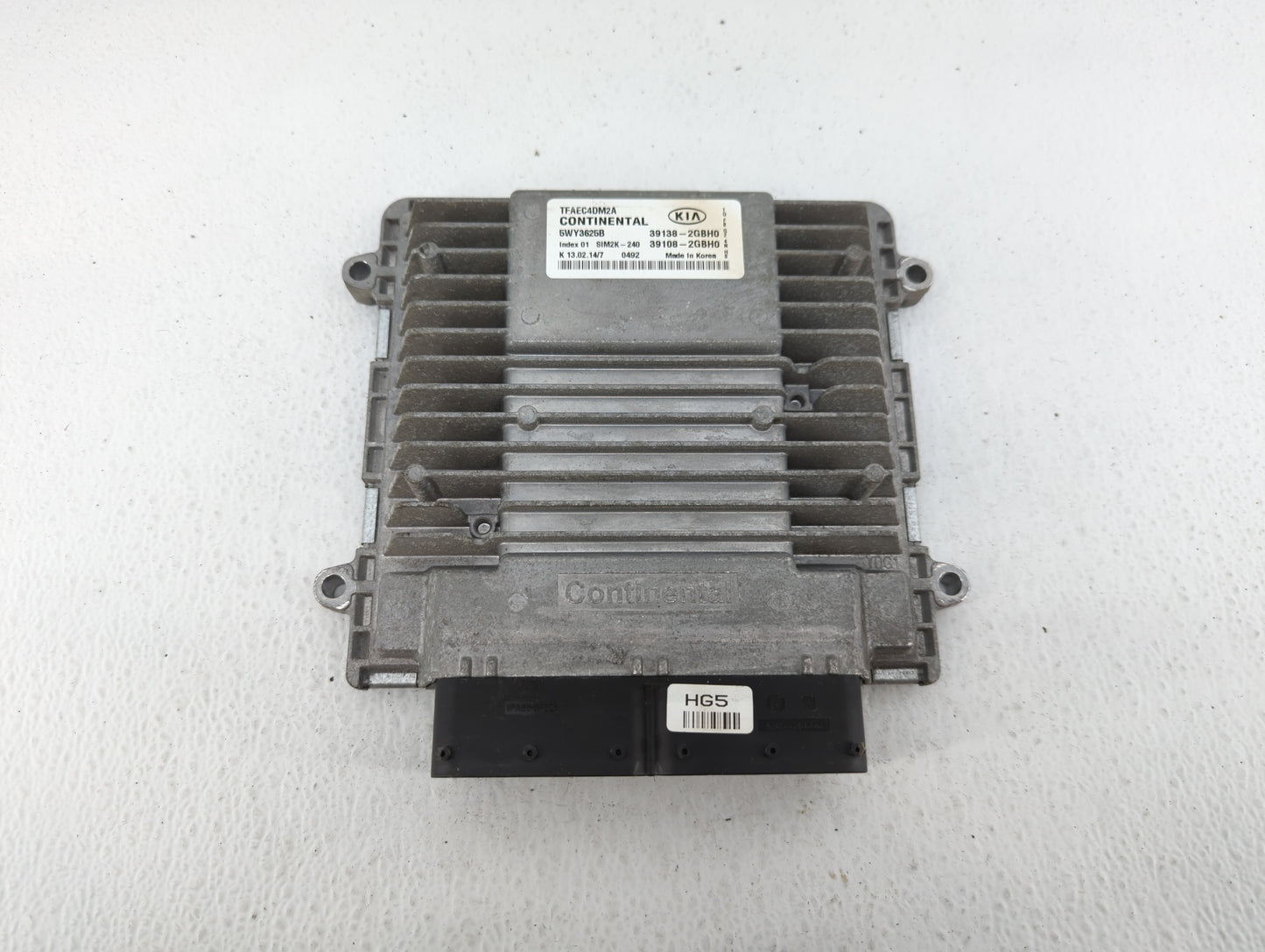 2014-2015 Kia Optima PCM Engine Control Computer ECU ECM PCU OEM P/N:39108-2GBH0 39138-2GBH0, 39108-2GBH1 Fits Fits 2014 201