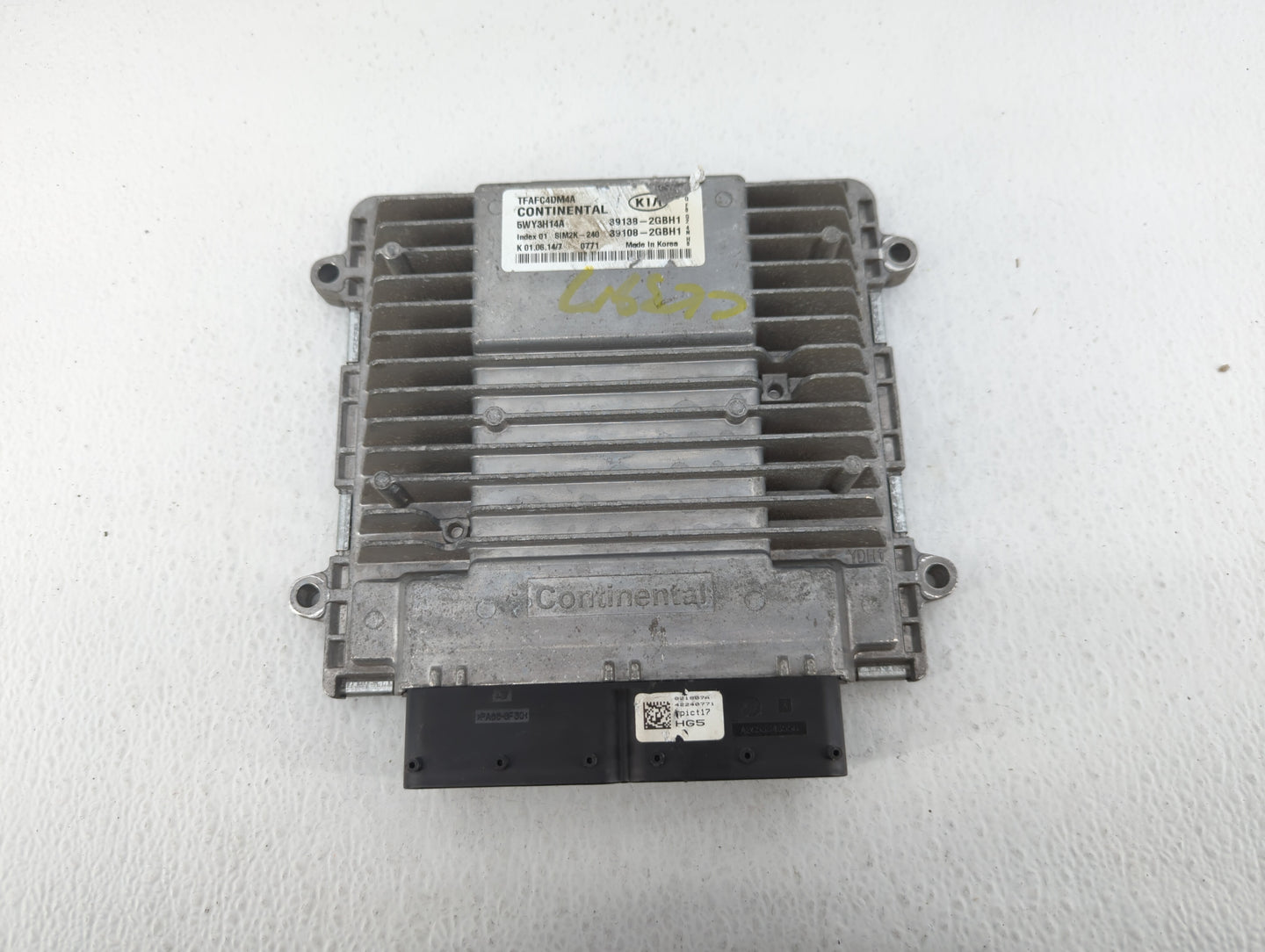 2014-2015 Kia Optima PCM Engine Control Computer ECU ECM PCU OEM P/N:39138-2GBH1 39138-2GBE1, 5WY3K98A Fits Fits 2014 2015 O