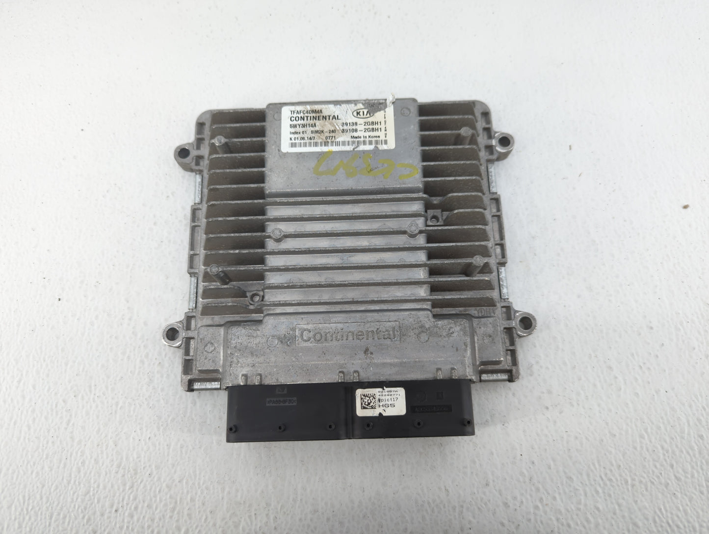 2014-2015 Kia Optima PCM Engine Control Computer ECU ECM PCU OEM P/N:39138-2GBH1 39138-2GBE1, 5WY3K98A Fits Fits 2014 2015 O