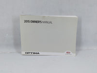 2015 Kia Optima Owners Manual Book Guide P/N:F2T0-EU52G OEM Used Auto Parts - Oemusedautoparts1.com