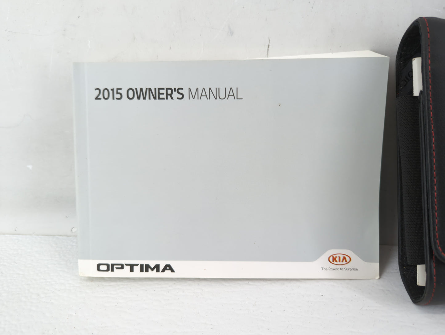 2015 Kia Optima Owners Manual Book Guide P/N:F4C0-EUN4NF OEM Used Auto Parts - Oemusedautoparts1.com