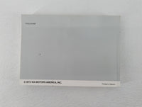 2015 Kia Optima Owners Manual Book Guide P/N:F4C0-EUN4NF OEM Used Auto Parts - Oemusedautoparts1.com