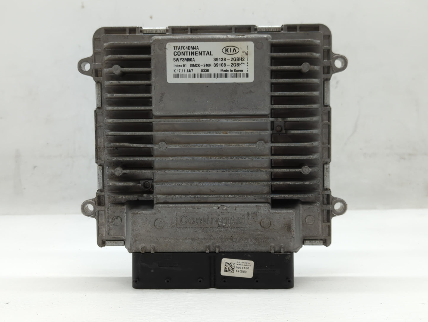 2014-2015 Kia Optima PCM Engine Control Computer ECU ECM PCU OEM P/N:39138-2GBH1 39138-2GBE1, 5WY3K98A Fits Fits 2014 2015 O