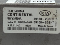 2014-2015 Kia Optima PCM Engine Control Computer ECU ECM PCU OEM P/N:39138-2GBH1 39138-2GBE1, 5WY3K98A Fits Fits 2014 2015 O