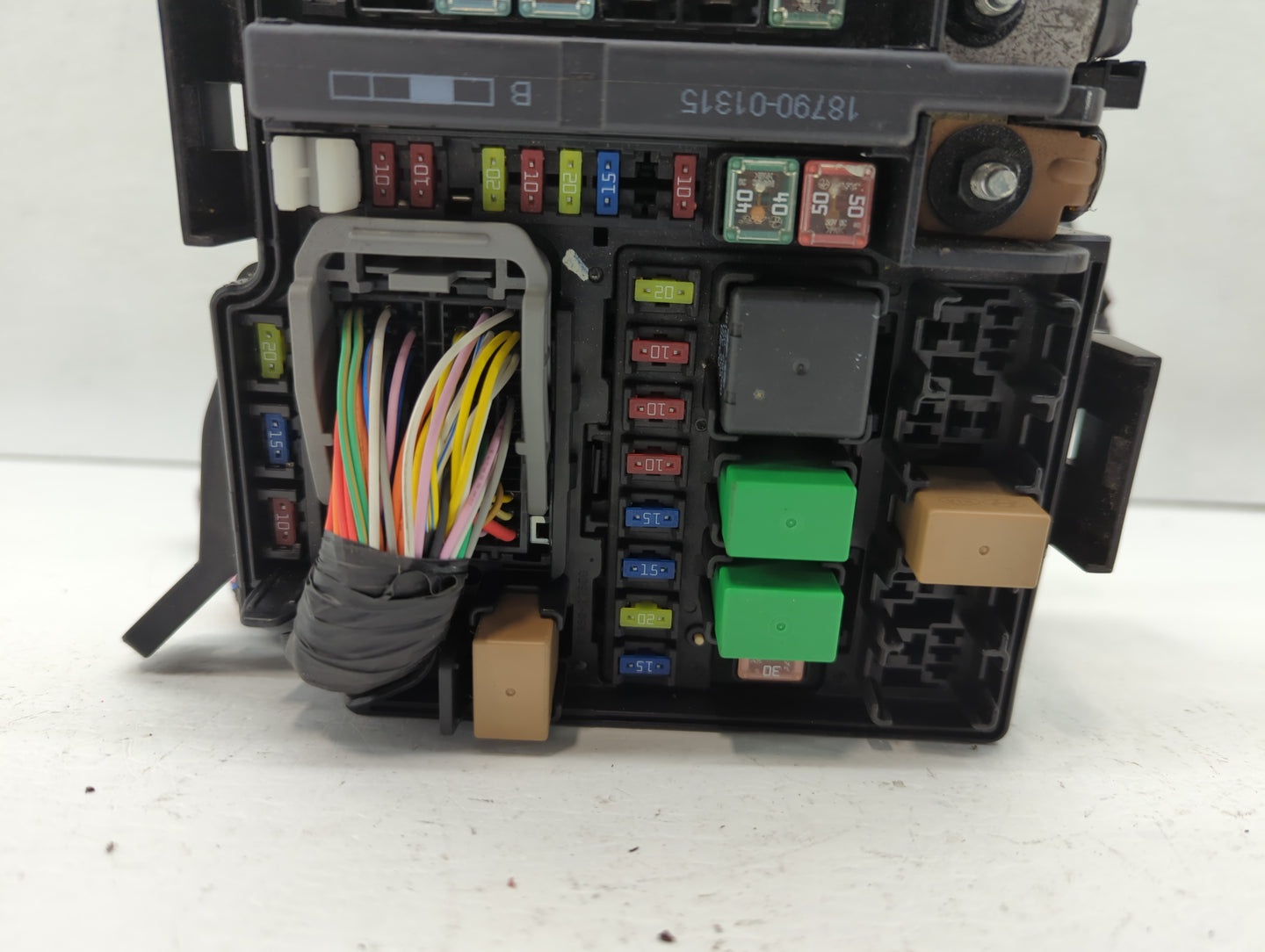 2016 Kia Optima Fusebox Fuse Box Panel Relay Module P/N:91254-4U411 Fits OEM Used Auto Parts - Oemusedautoparts1.com