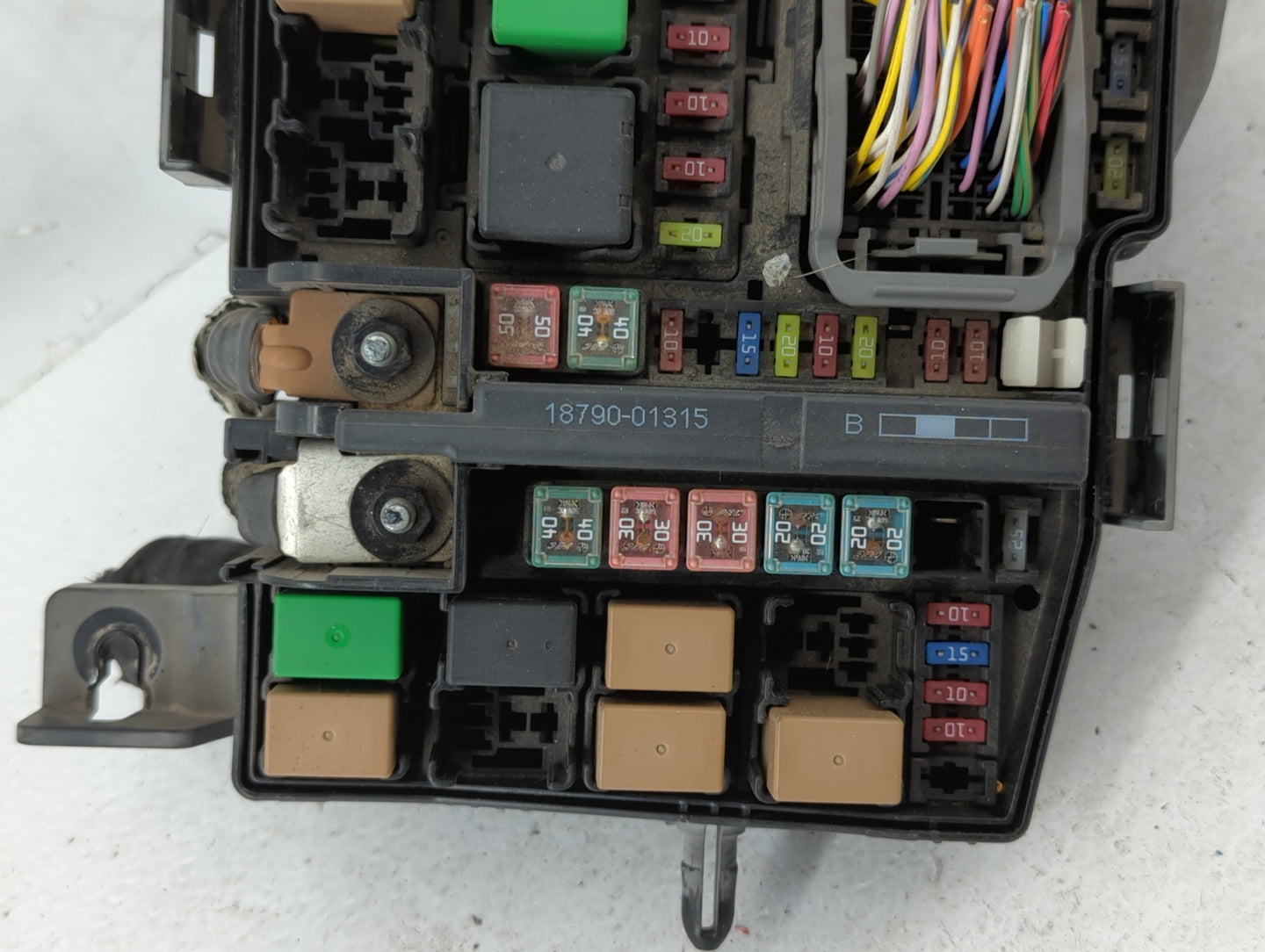 2016 Kia Optima Fusebox Fuse Box Panel Relay Module P/N:91254-4U181 Fits OEM Used Auto Parts - Oemusedautoparts1.com